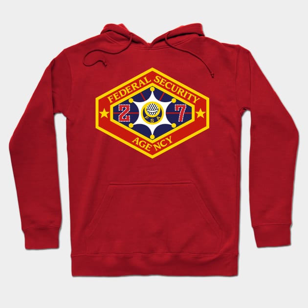 Federal Security Agency Hoodie by synaptyx